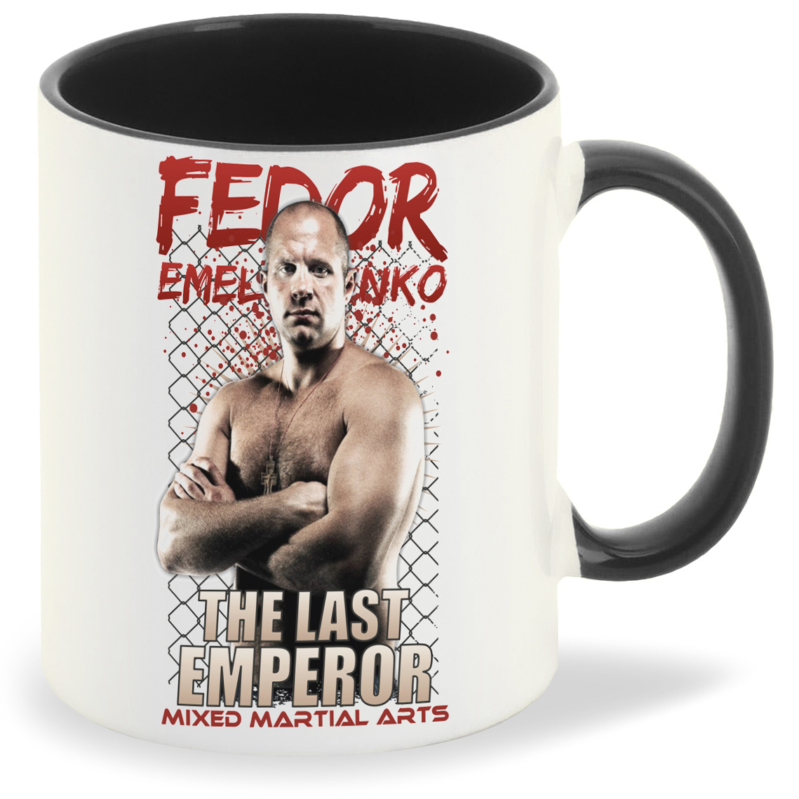 

Кружка CoolPodarok Fedor Emelyanenko The last emperor, Fedor Emelyanenko The last emperor