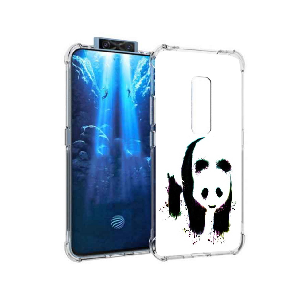 

Чехол MyPads Tocco для Vivo V17 Pro панда в акварели (PT226965.387.532), Прозрачный, Tocco