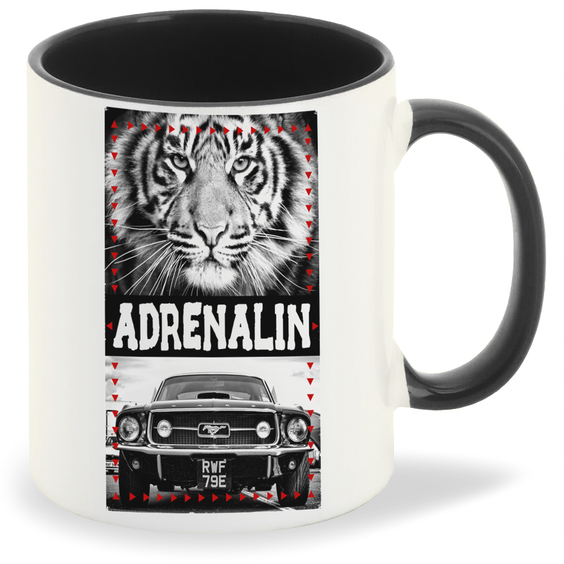 

Кружка CoolPodarok Adrenalin Тигр и тачка, Adrenalin Тигр и тачка
