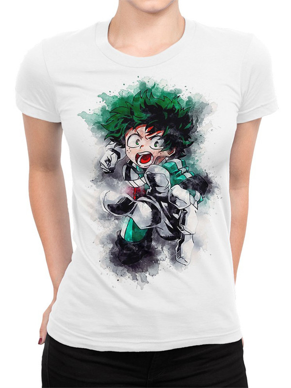 

Футболка женская DreamShirts Studio Моя геройская академия / Аниме белая XL, Белый, Моя геройская академия / Аниме