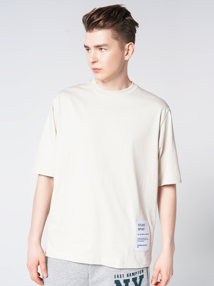 

Футболка мужская ТВОЕ 89267 бежевая XL, 89267