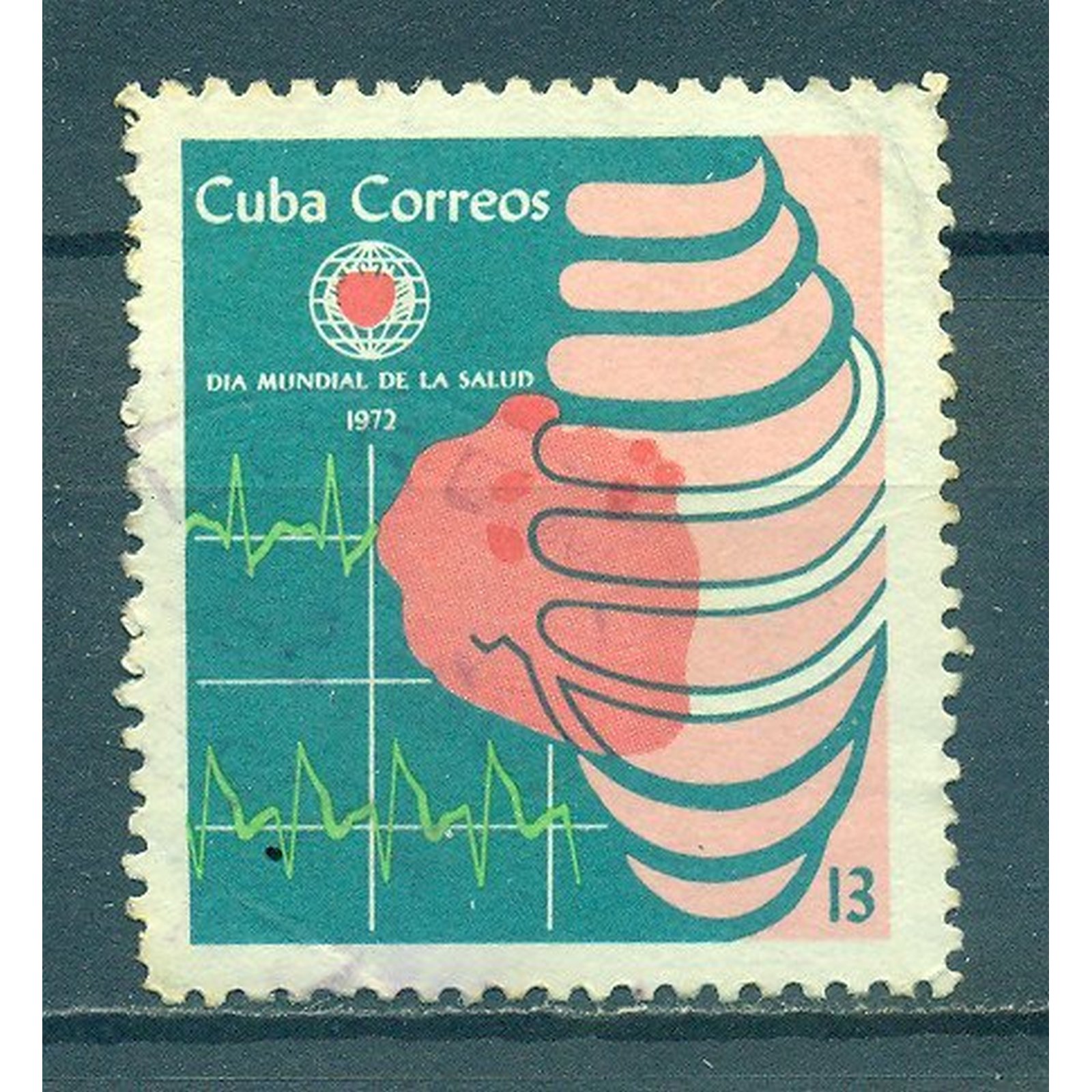 

Почтовые марки Куба Всемирный день здоровья Медицина, 1763
