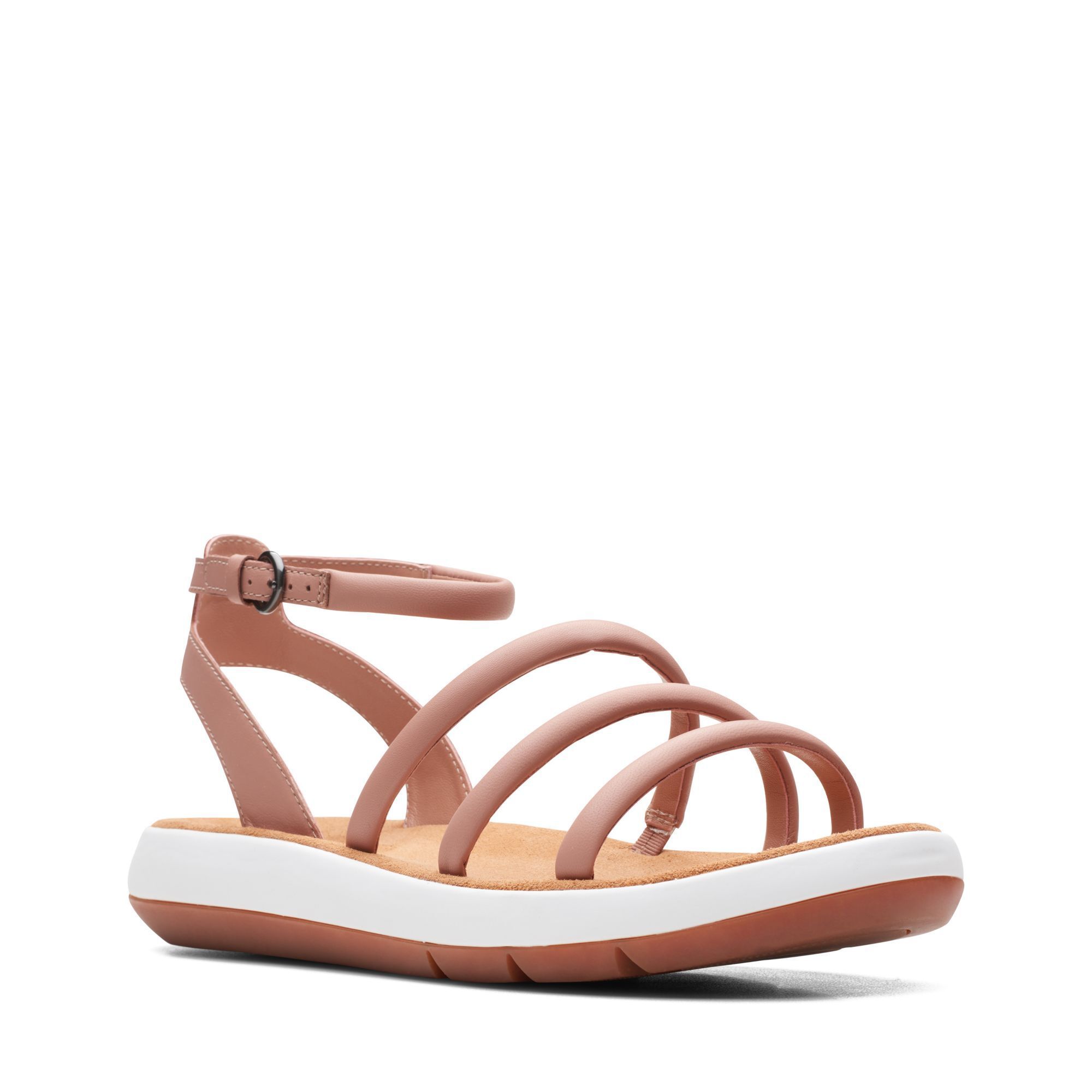 

Сандалии женский Clarks 26164885 розовые 39.5 EU, Розовый, 26164885