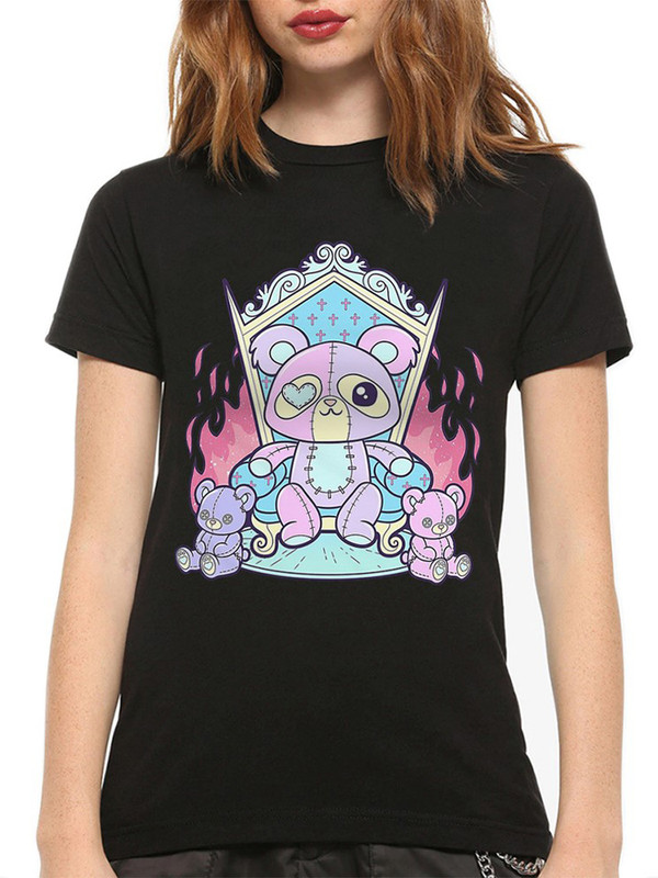 

Футболка женская DreamShirts Studio Игрушечный Медведь / Медведи / с медведем черная XL, Черный, Игрушечный Медведь / Медведи / с медведем