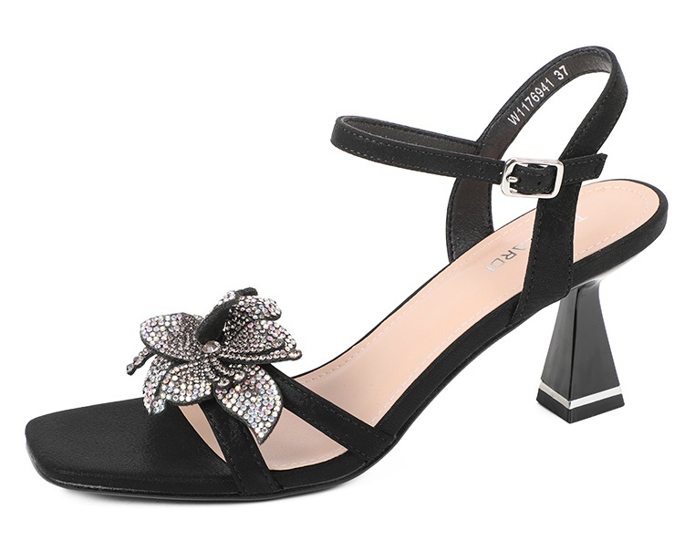 

Босоножки женские T.Taccardi 228279 черные 39 RU, Черный, 228279