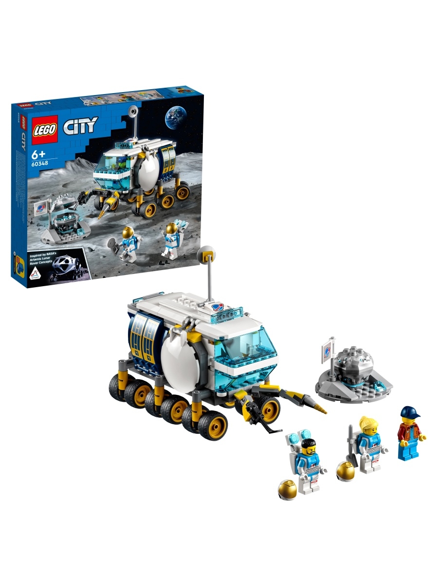 фото Конструктор lego city space port 60348 луноход