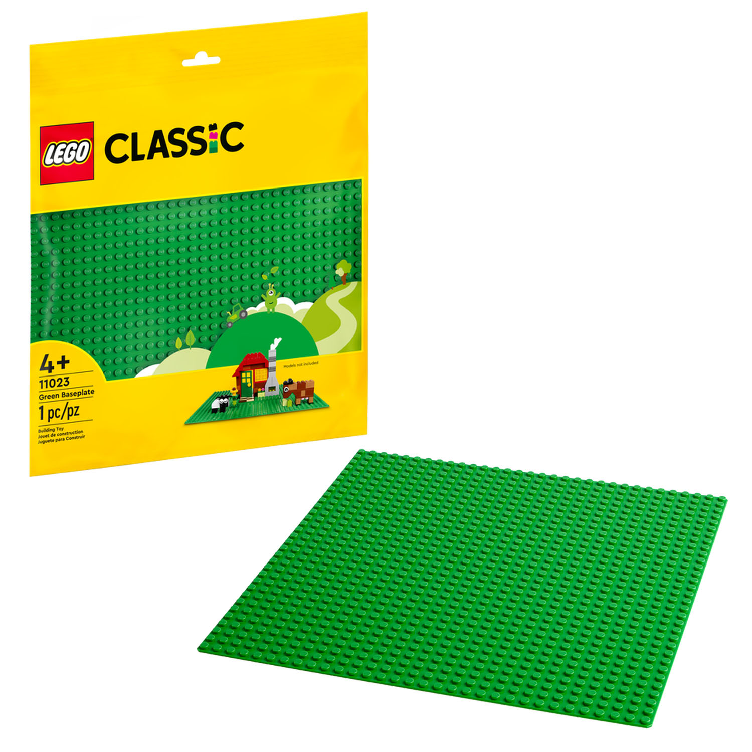 Купить Конструктор LEGO Classic 11023 Зелёная базовая пластина,
