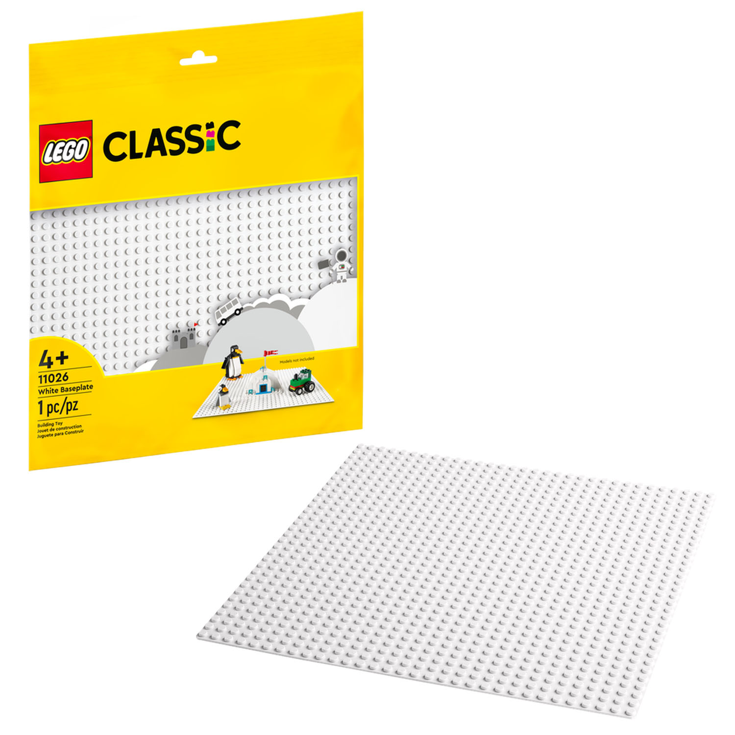 фото Конструктор lego classic 11026 белая базовая пластина
