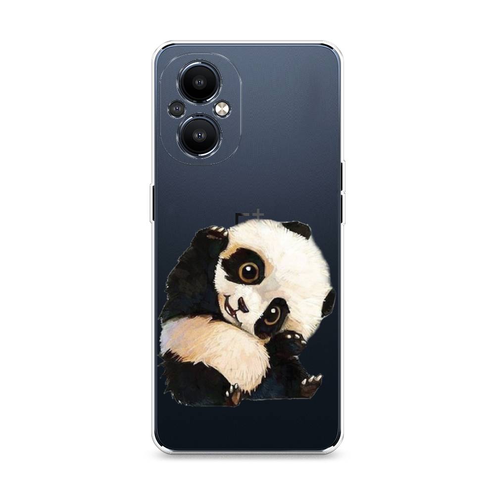 

Силиконовый чехол "Большеглазая панда" на OnePlus Nord N20 5G, Большеглазая панда