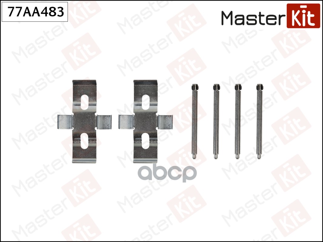 

Комплект Установочный Тормозных Колодок Seat Cordoba (6K1, 6K2) 1993 - 2002 77Aa483 Master