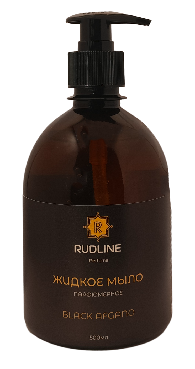 Жидкое мыло парфюмерное RudLine Black Afgano 500 мл rosso afgano