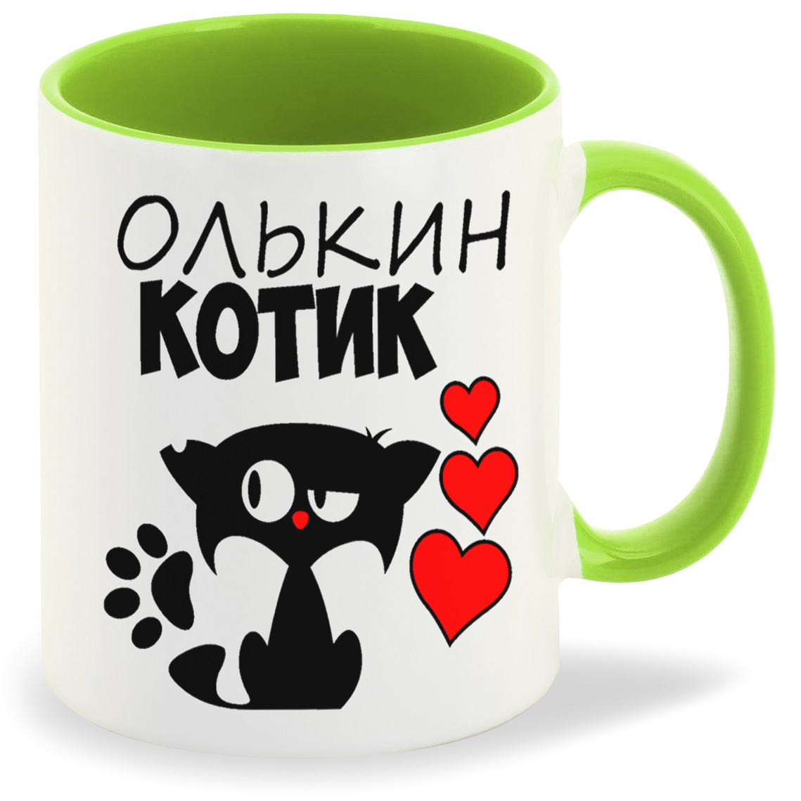 

Кружка CoolPodarok Котик Олькин, Котик Олькин