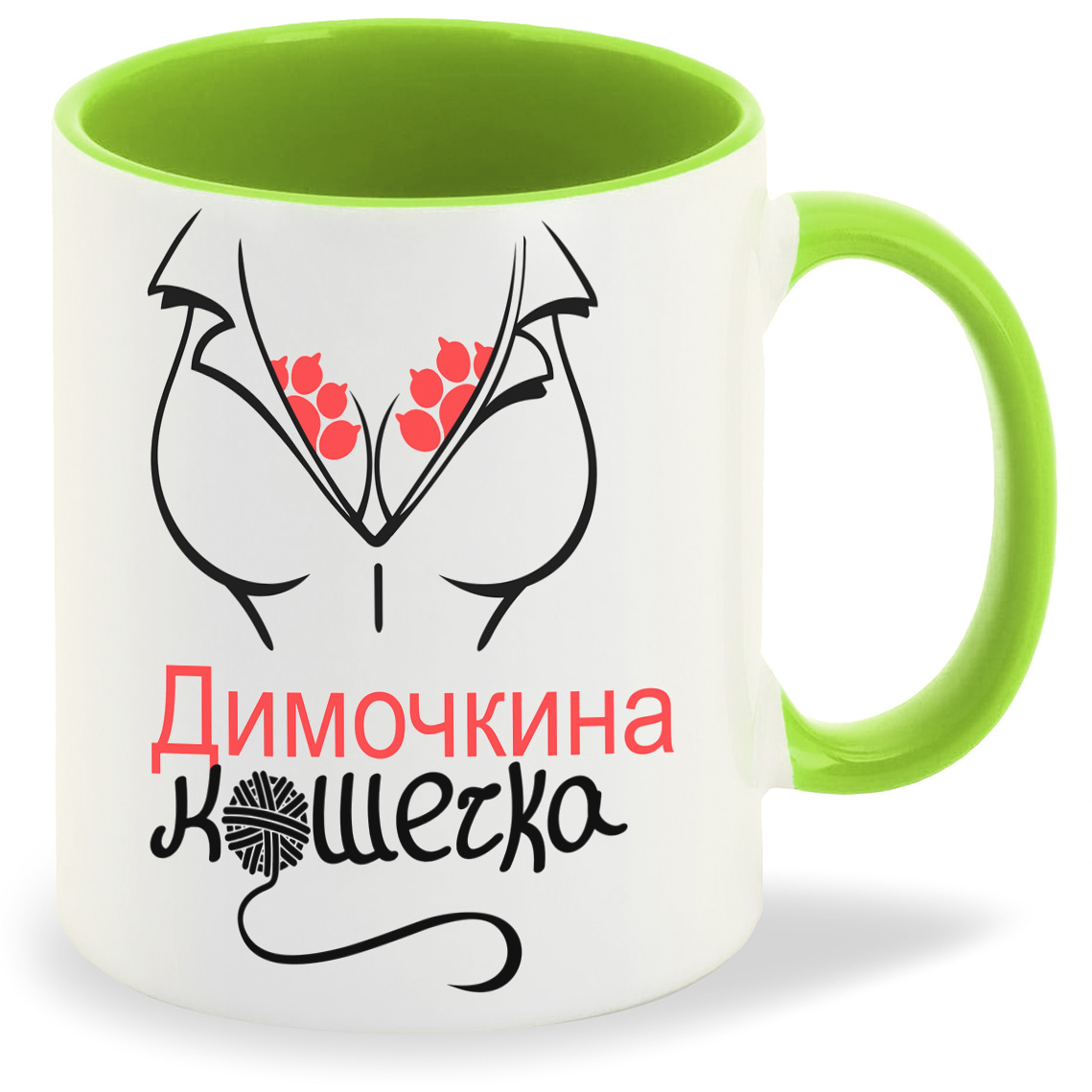 

Кружка CoolPodarok кошечка Димочкина, кошечка Димочкина