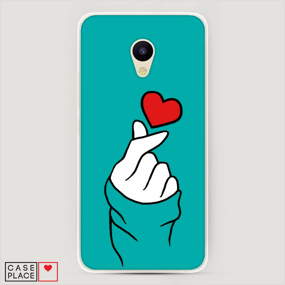 

Чехол Awog на Meizu M5c "Маленькое сердечко", Голубой;белый;красный, 72350-7