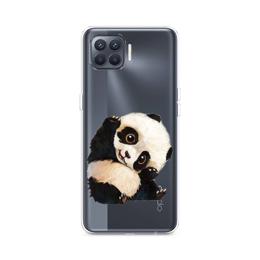 

Силиконовый чехол "Большеглазая панда" на Oppo A93, Большеглазая панда