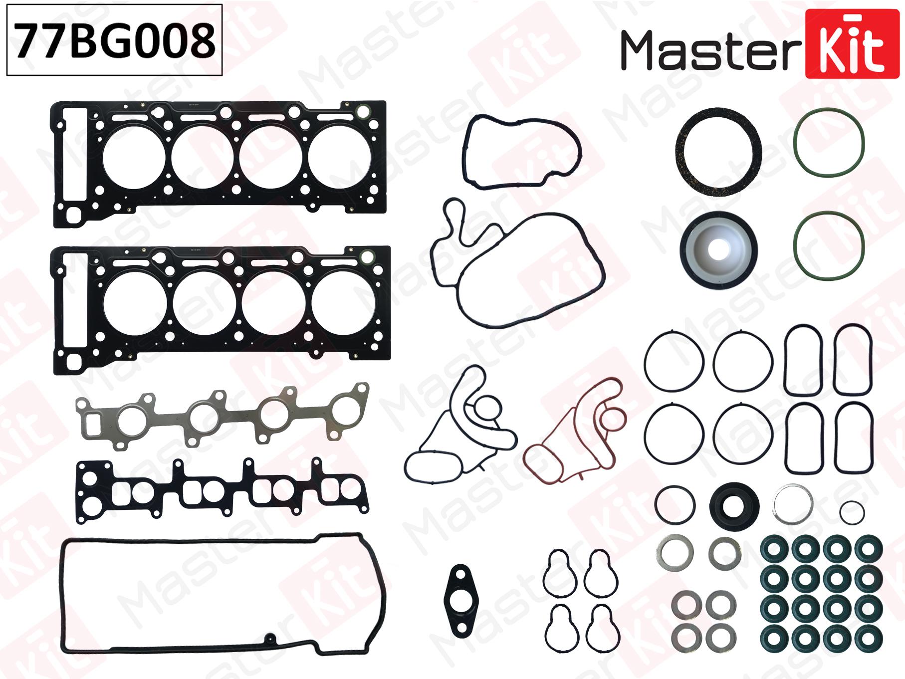 

Комплект Прокладок Двигателя Mercedes Om611.960-987 MasterKit 77BG008