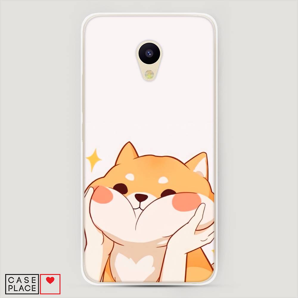 

Чехол Awog на Meizu M5c "Сладкий песик", Оранжевый, 72350-1