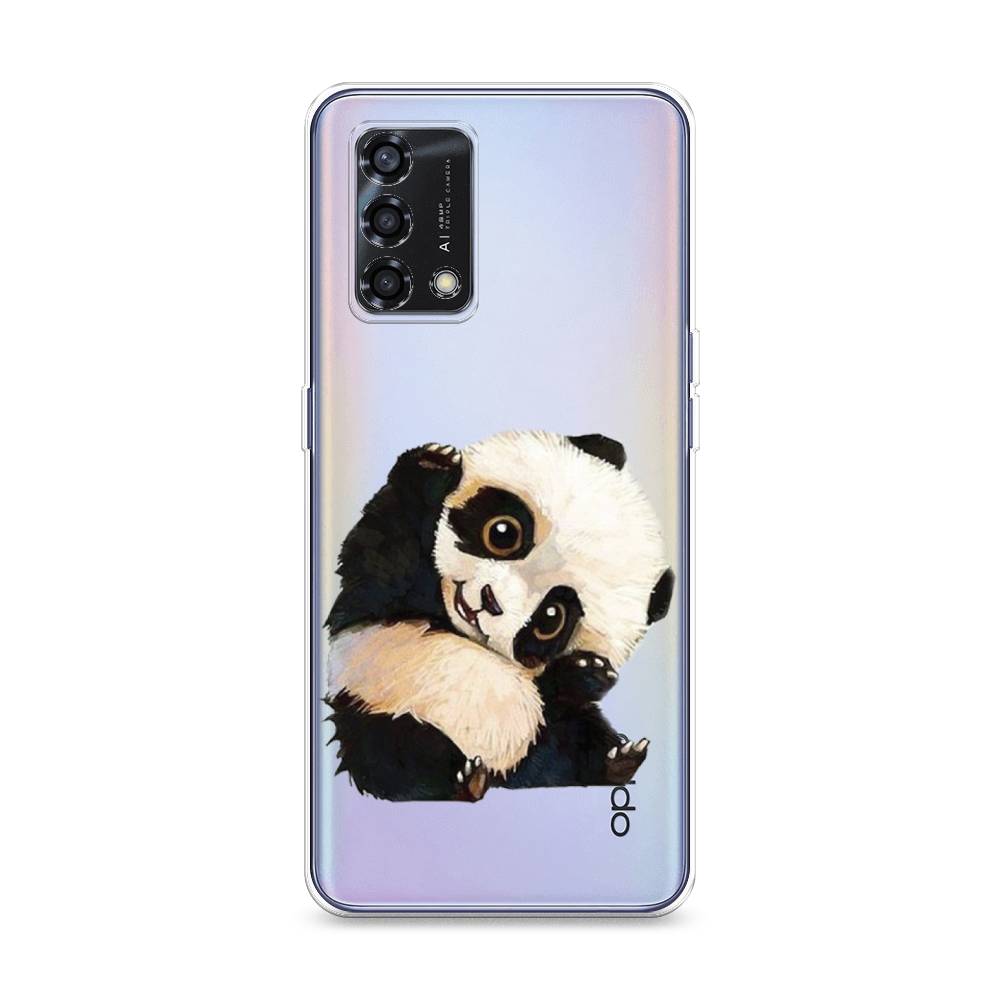 

Силиконовый чехол "Большеглазая панда" на Oppo Reno 6 Lite, Большеглазая панда