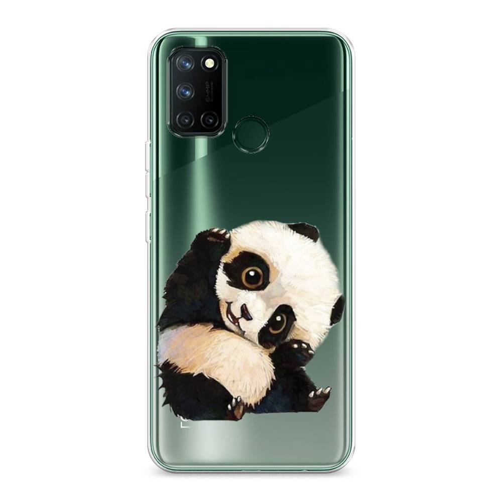 

Силиконовый чехол "Большеглазая панда" на Realme 7i, Большеглазая панда