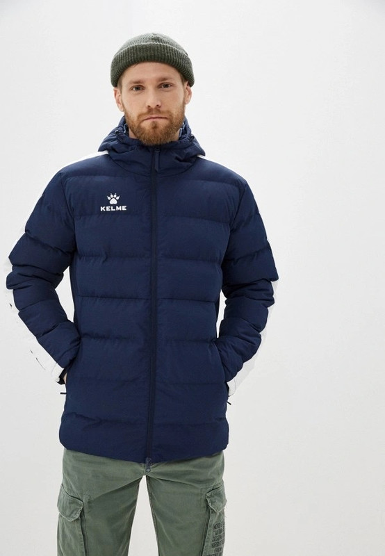 

Спортивная куртка мужская KELME NEW STREET синяя 44 RU, NEW STREET