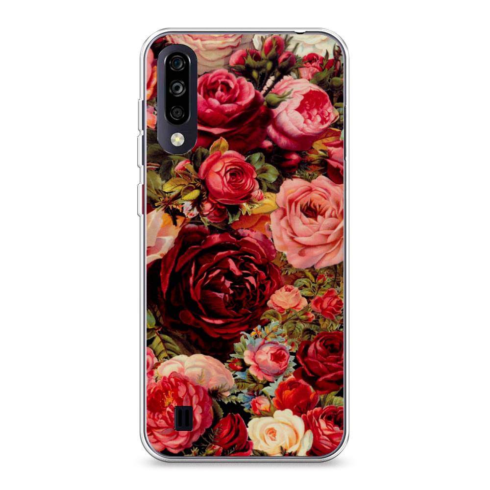 

Чехол Awog на ZTE Blade A7 (2020) / ЗТЕ Блэйд A7 (2020) "Розы винтажные", 133750-8