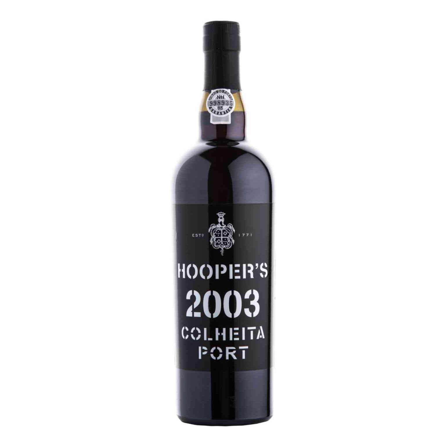 

Портвейн Hooper's 2003 Colheita Port сладкий 750 мл Португалия, Красный