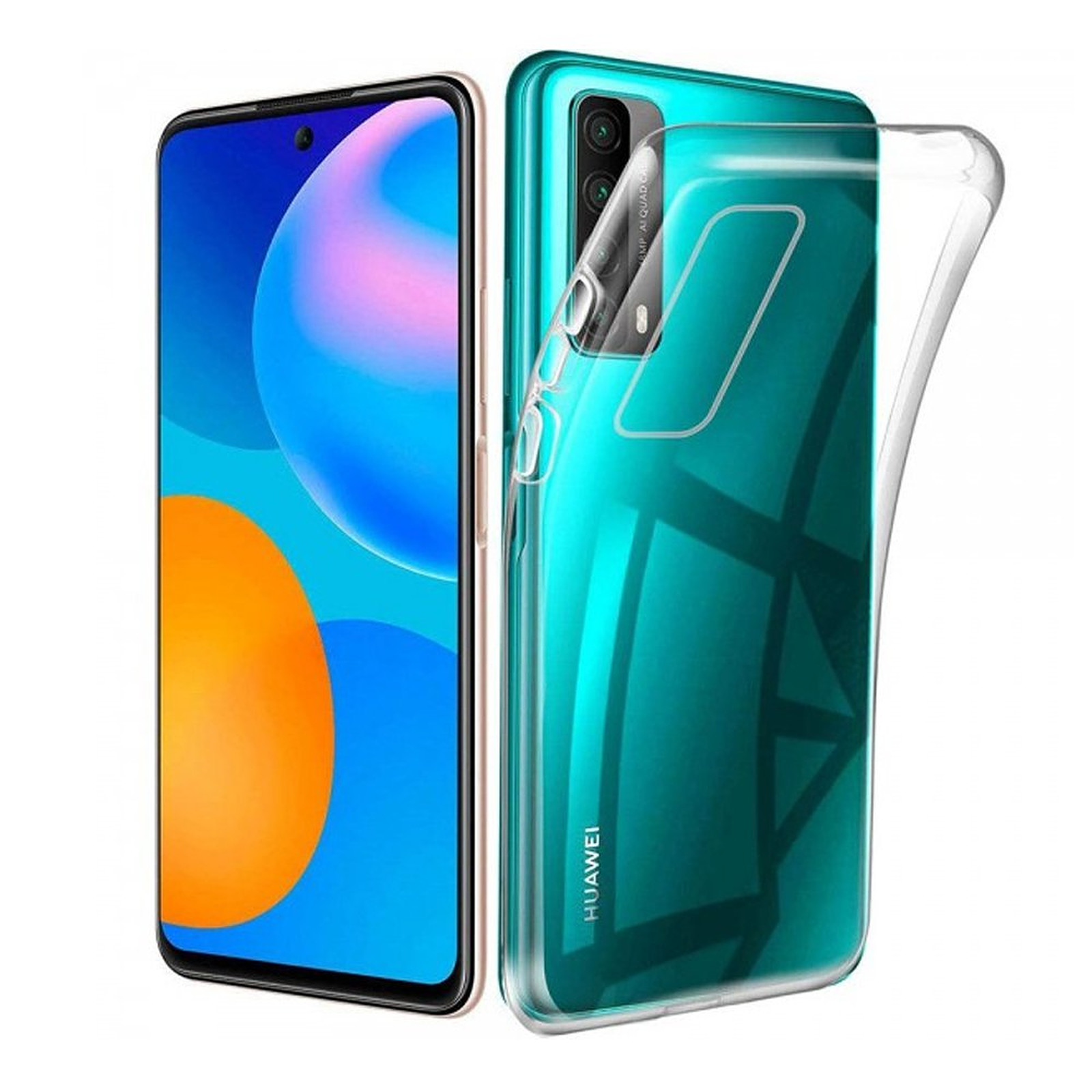 

Прозрачный TPU чехол Epik Clear Case 2мм для Honor 10X Lite/Huawei P Smart (2021), Clear Case