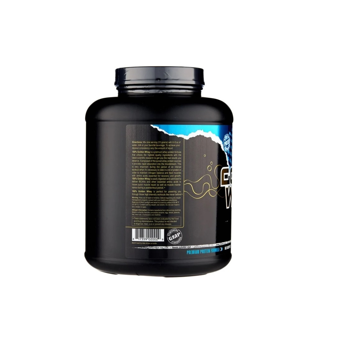 фото Протеин maxler 100% golden whey, 908 г, vanilla ice-cream