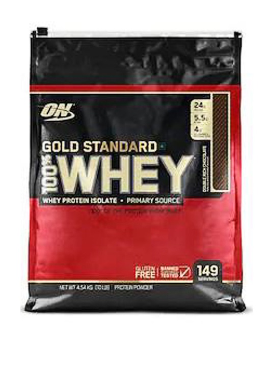 фото Протеин optimum nutrition 100% whey gold standard, 4540 г, double rich chocolate