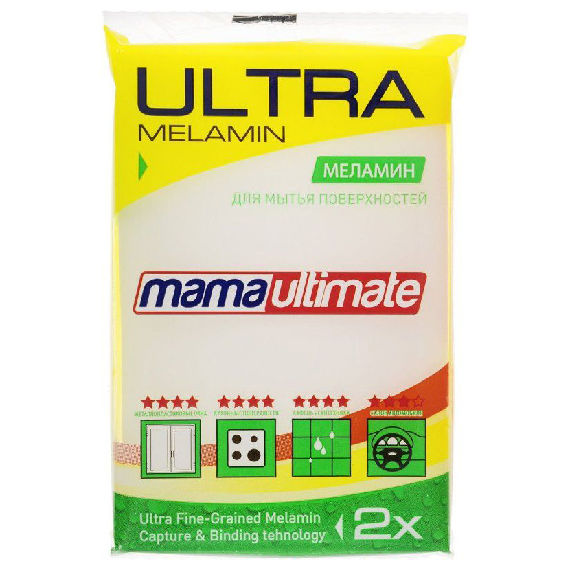 

Меламиновая губка Mama Ultimate 390-6-886729, Белый