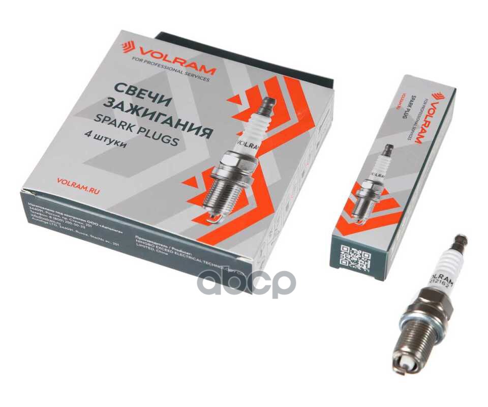 

Свеча Зажигания Peugeot 205 14 16 8798405 16 8792 Renault Clio 12 14 VOLRAM арт. VR12162