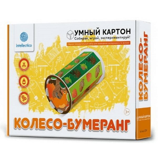 

Набор для экспериментов Intellectico Колесо-бумеранг, 1204бн