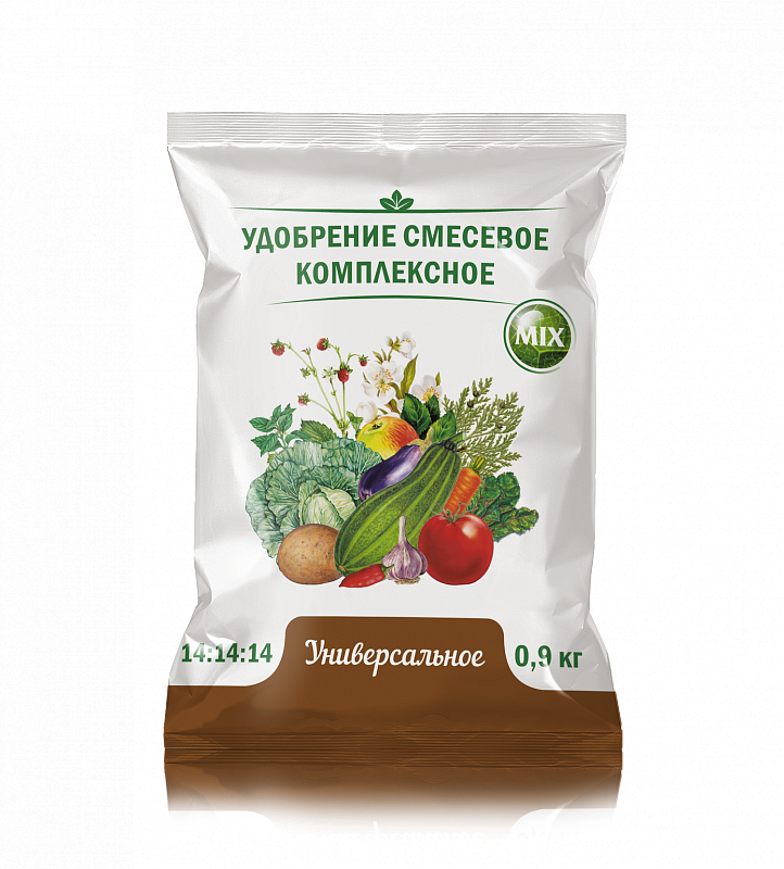 

Минеральное удобрение комплексное НовАгро Универсальное НА56 0,9 кг, Универсальное