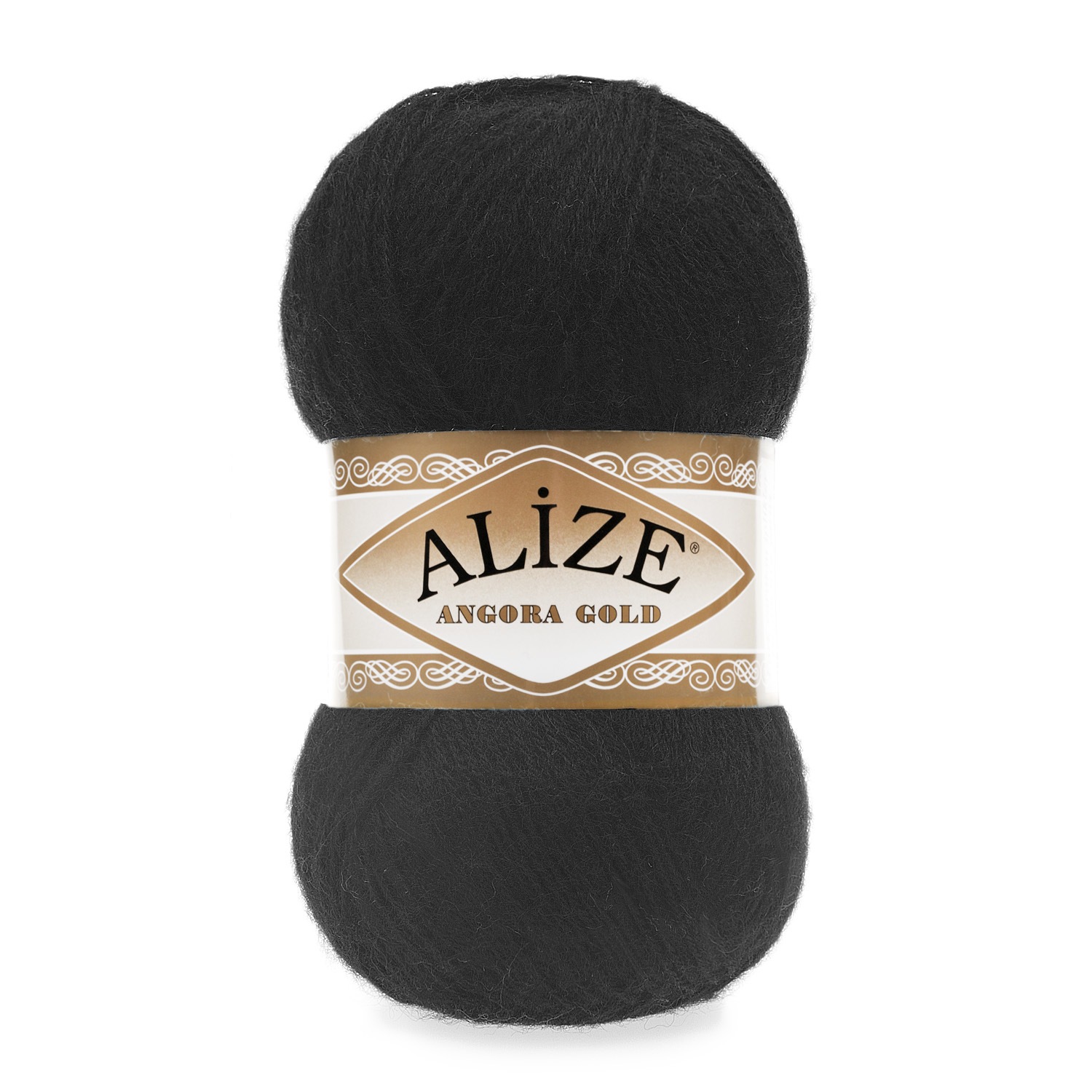 

Пряжа Alize ALIZE-AngoraGold-060 Angora Gold черный, Angora Gold