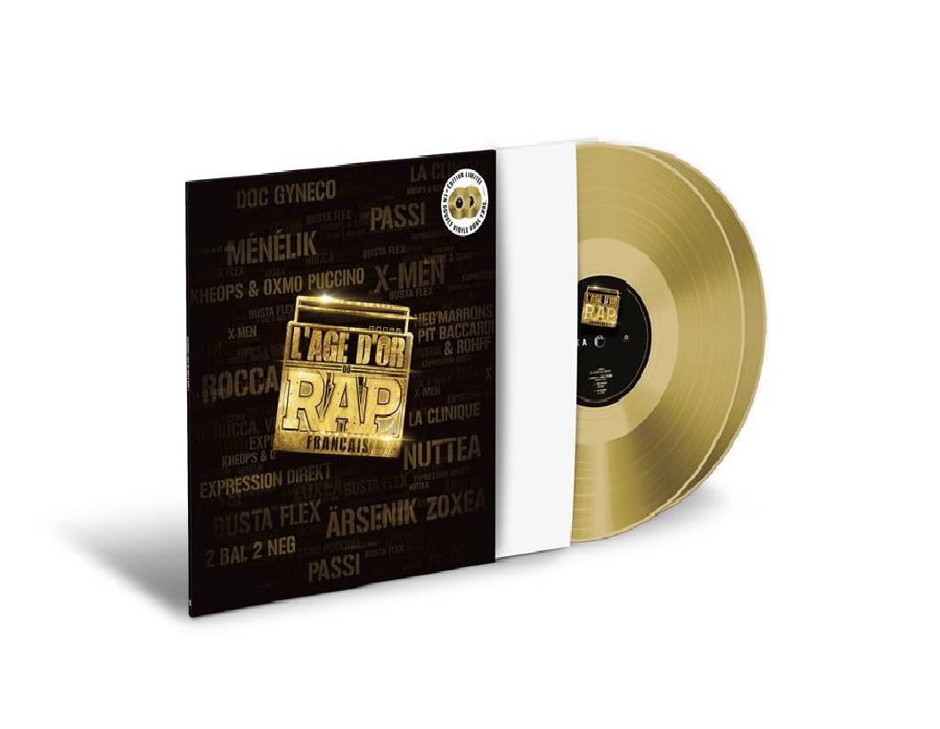 

Various Artists L'age d'or du Rap francais (Gold Vinyl)