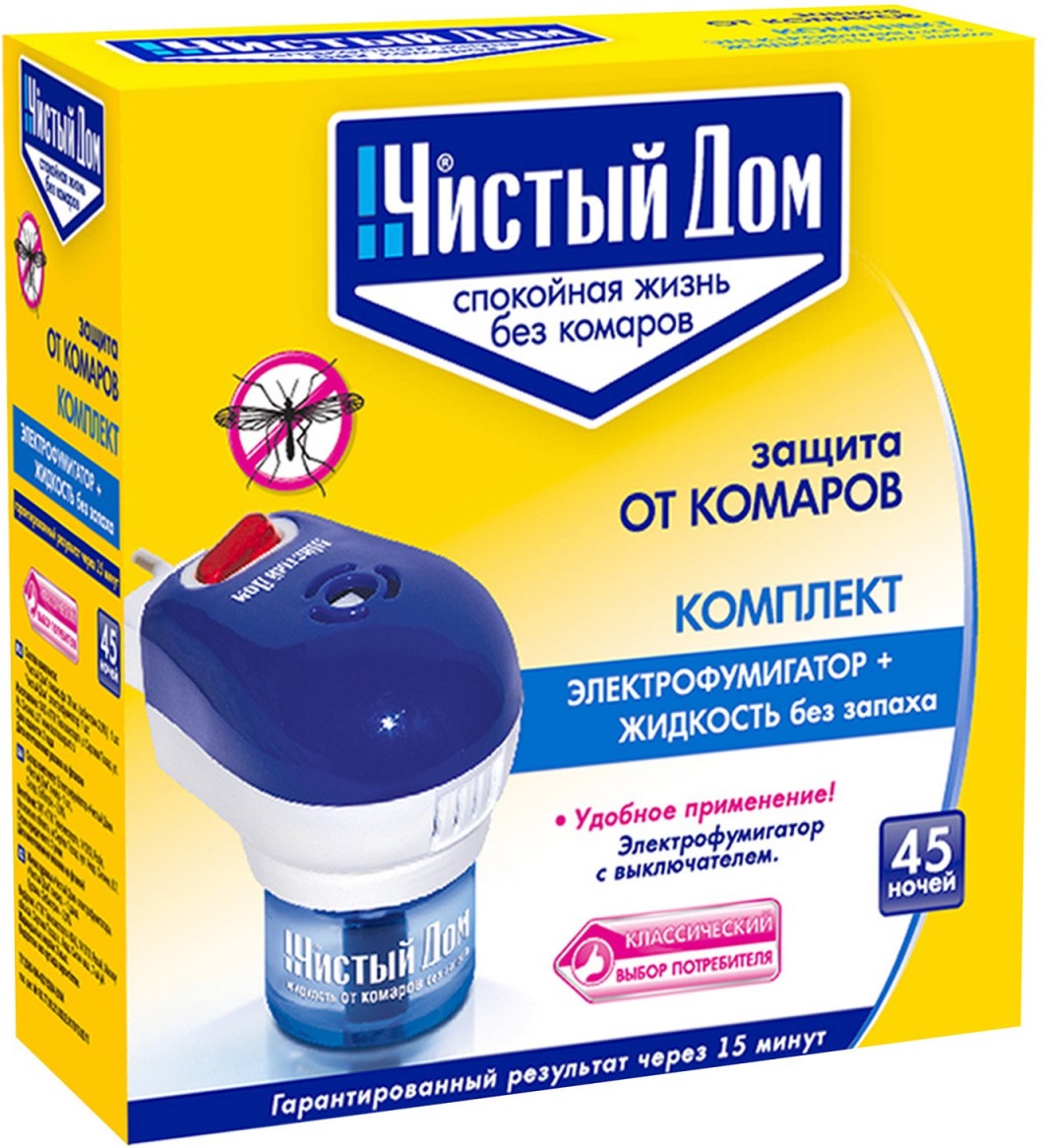 

Сменный блок и пластины для фумигатора Чистый дом 02-291