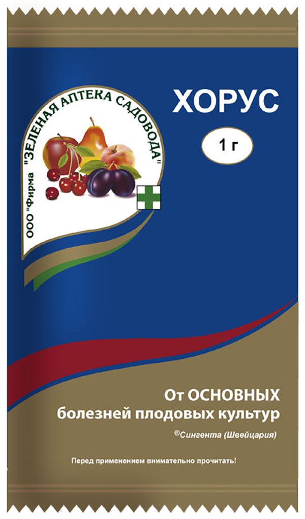 Средство для защиты от болезней комплексное Зеленая аптека садовода Хорус НК000228 1 г