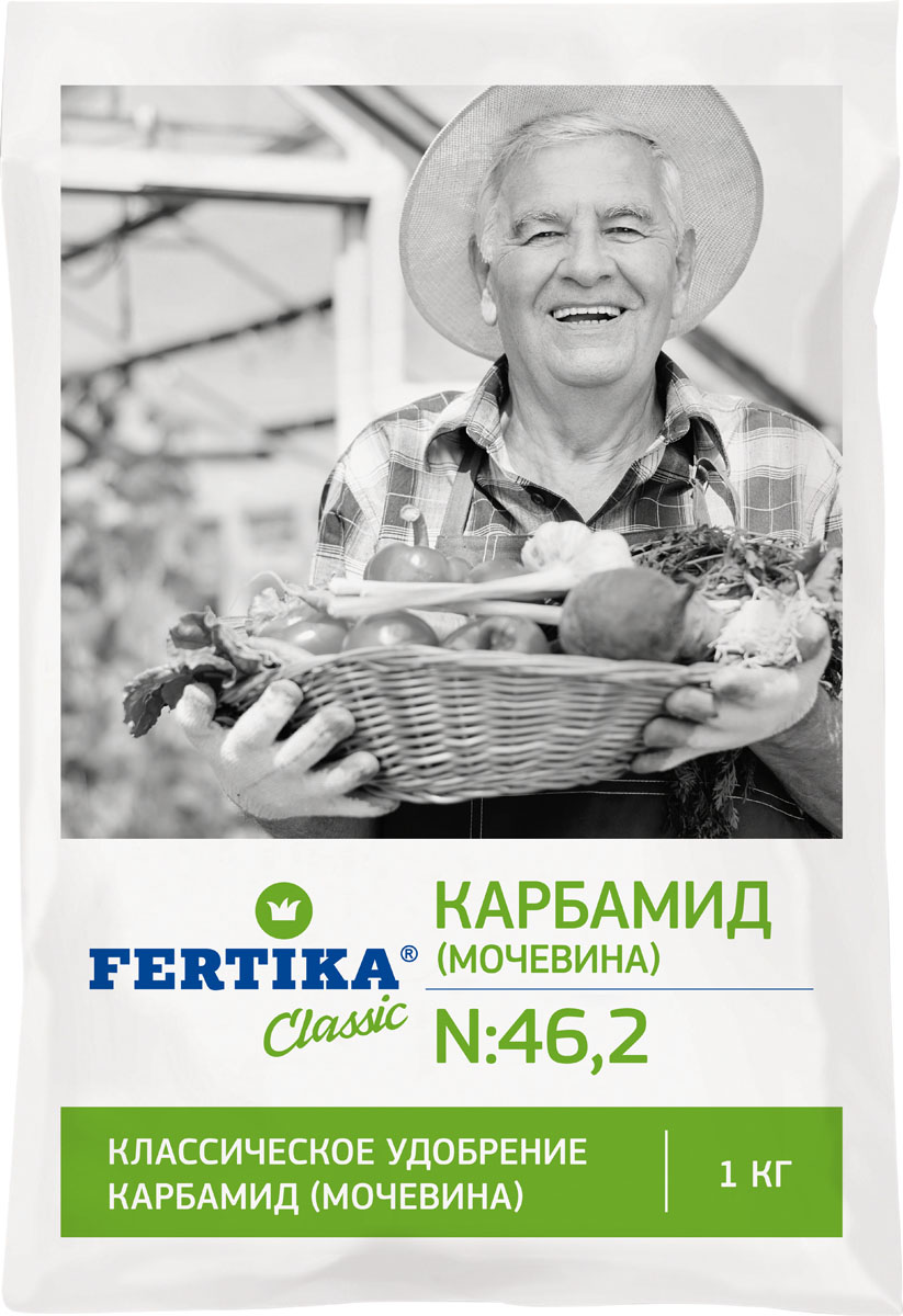 

Минеральное удобрение азотное Фертика Карбамид НК000554 1 кг, Карбамид