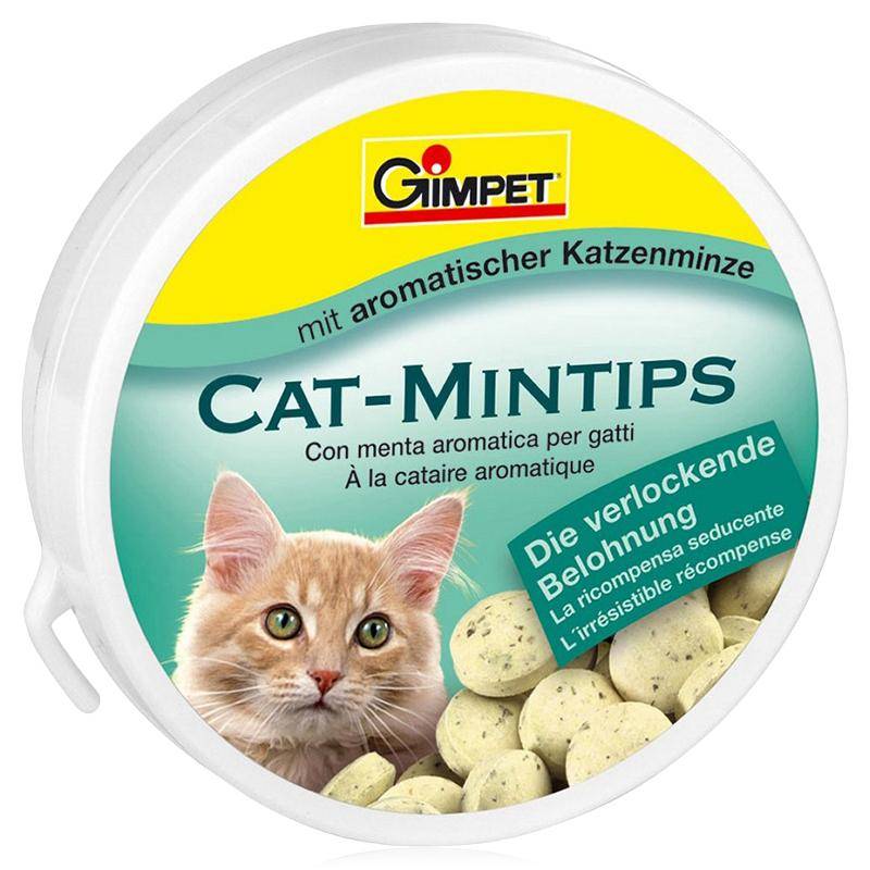 фото Лакомство для кошек gimpet cat-mintips с кошачьей мятой, 330 шт