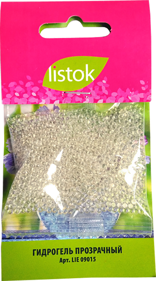

Гидрогель 20гр прозрачный LIE09015 LISTOK