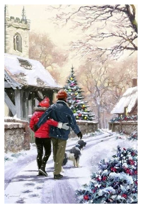 

Алмазная живопись АЛМАЗНОЕ ХОББИ Время Рождества Ah5255_40x60 40x60 см