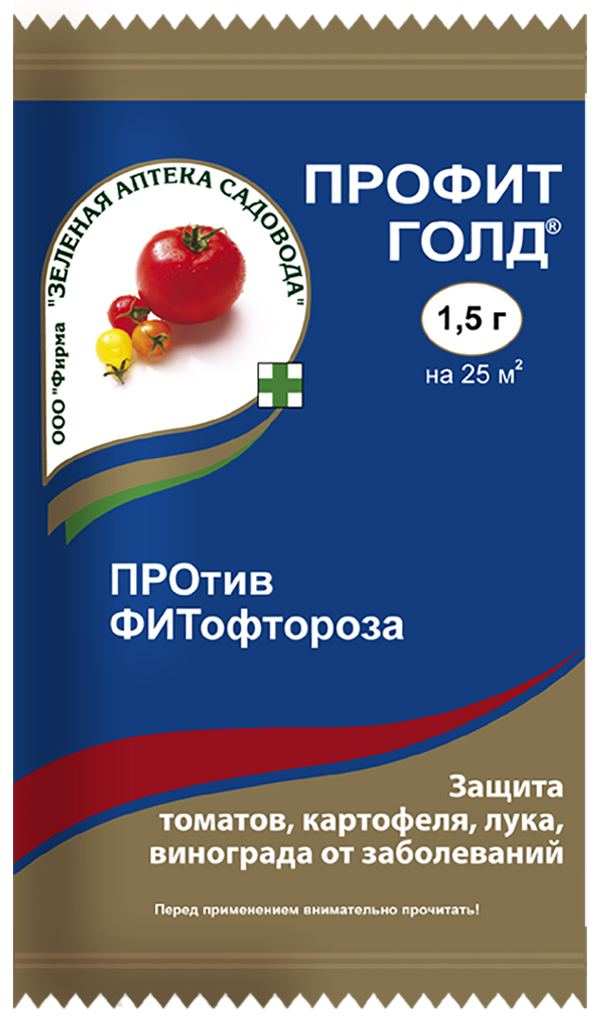 фото Средство для защиты от болезней комплексное зеленая аптека садовода профит голд 1,5 г