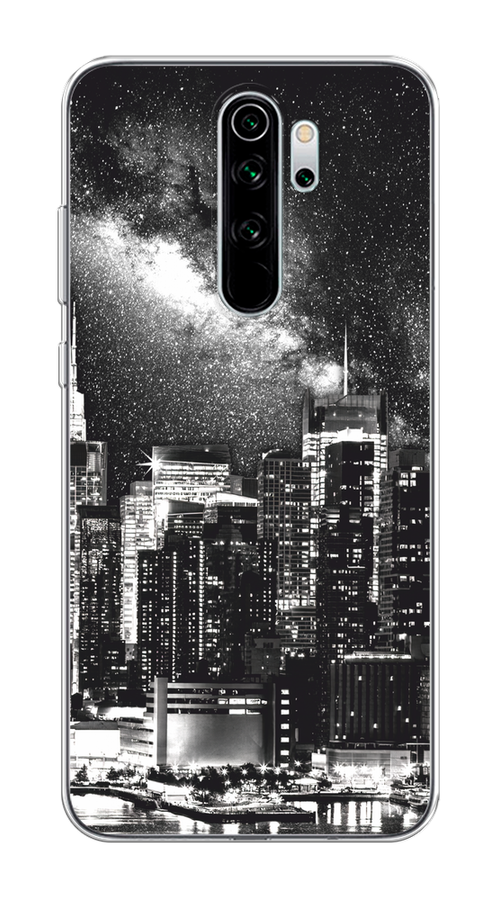 

Чехол Homey на Xiaomi Redmi Note 8 Pro "Ночной Нью-Йорк", Черный;серый;белый, 36650-1
