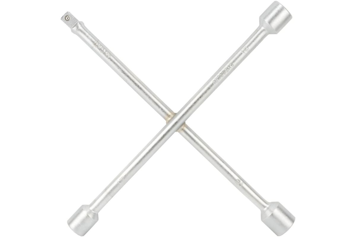 Ключ баллонный-крест, 17x19x21x1/2 D14мм l360мм АвтоDело 30714