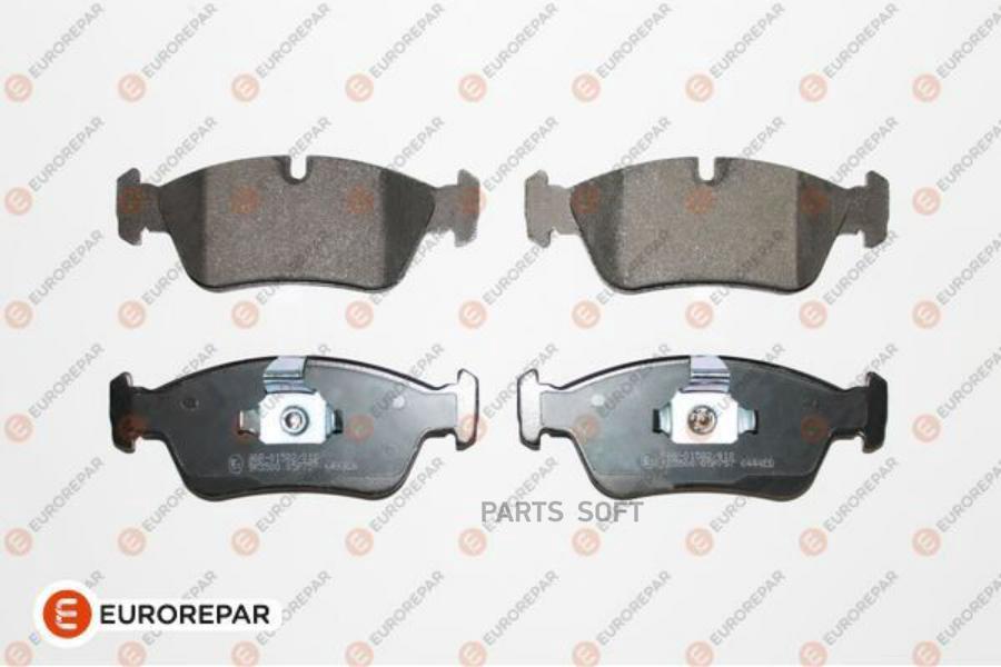 

Колодки тормозные дисковые BMW 3 (E36) 316 i 90 1шт EUROREPAR 1617251580