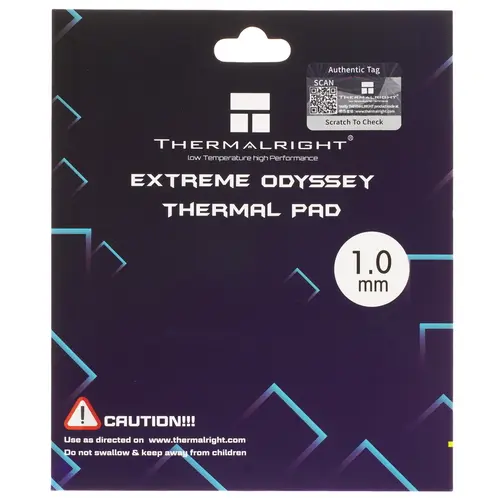 

Термопрокладка Thermalright Odyssey (100192411V), Серый, Thermalright Odyssey