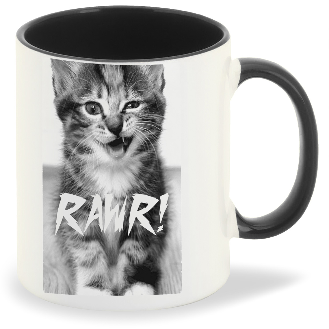 

Кружка CoolPodarok Rawr Котенок, Rawr Котенок