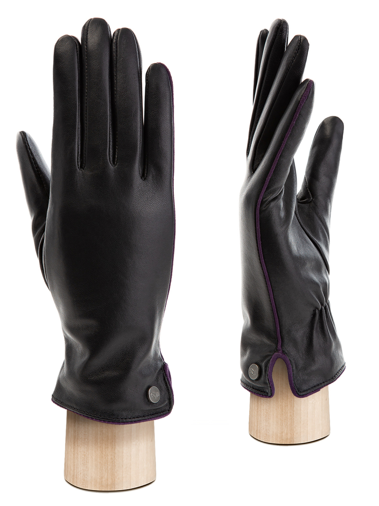 

Перчатки женские Labbra LB-0209 черные р 8, Черный, LB-0209