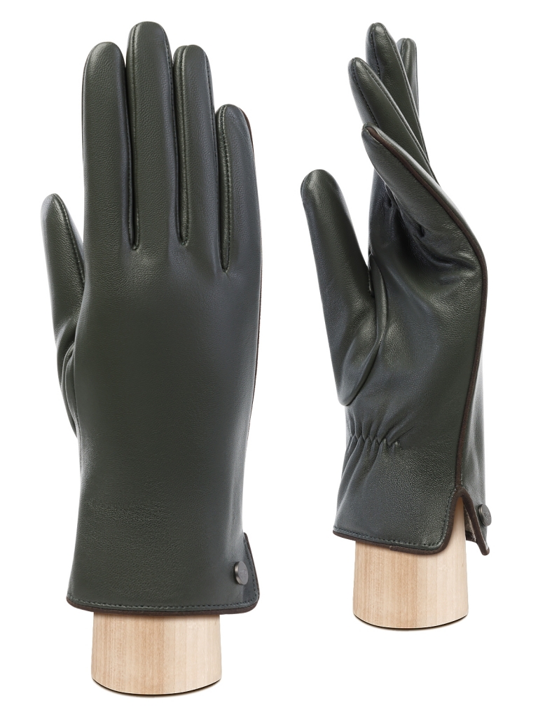 

Перчатки женские Labbra LB-0209 зеленые р, Зеленый, LB-0209