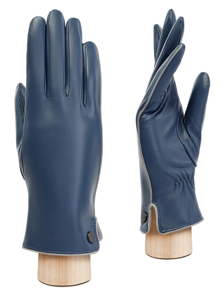 

Перчатки женские Labbra LB-0209 синие р, Синий, LB-0209